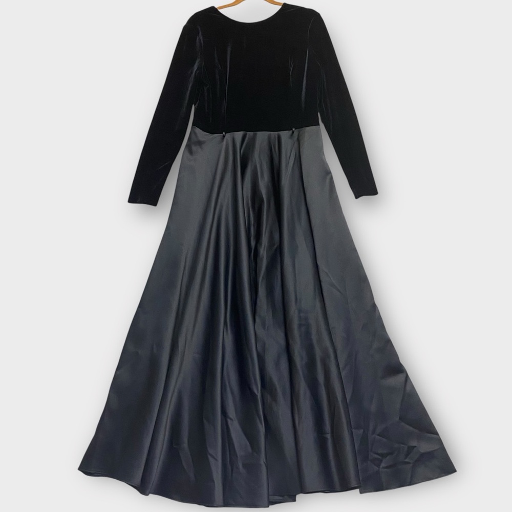 Vintage Scott McClintock Dress Size 16 Velvet Whimsigoth Formal Fairy Grunge